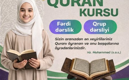 Onlayn Quran Dərsləri Qeydiyyat Başladı