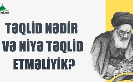 İslamda "Təqlid" Bilmədiklərimizi Kimdən Öyrənməliyik?
