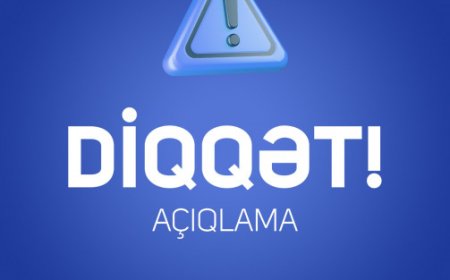 DİQQƏT! SAXTA SƏHİFƏLƏRƏ VƏ FIRILDAQÇILARA İNANMAYIN!